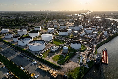 Oil prices jump amid the on-going conflict in the Middle East.