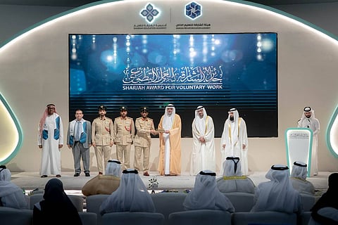 Dubai Police wins two awards at Sharjah voluntary work event