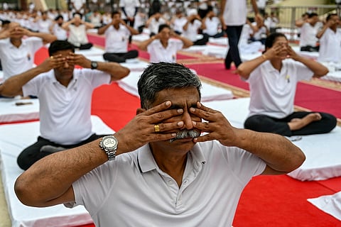 In Pictures: International Day of Yoga marked around the world