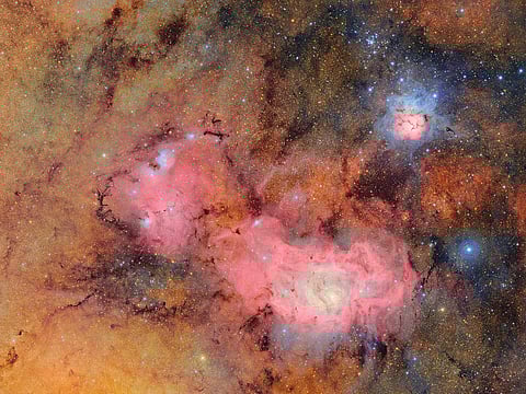 A combination of 678 separate images taken by NSF-DOE Vera C. Rubin Observatory in just over seven hours of observing time. 