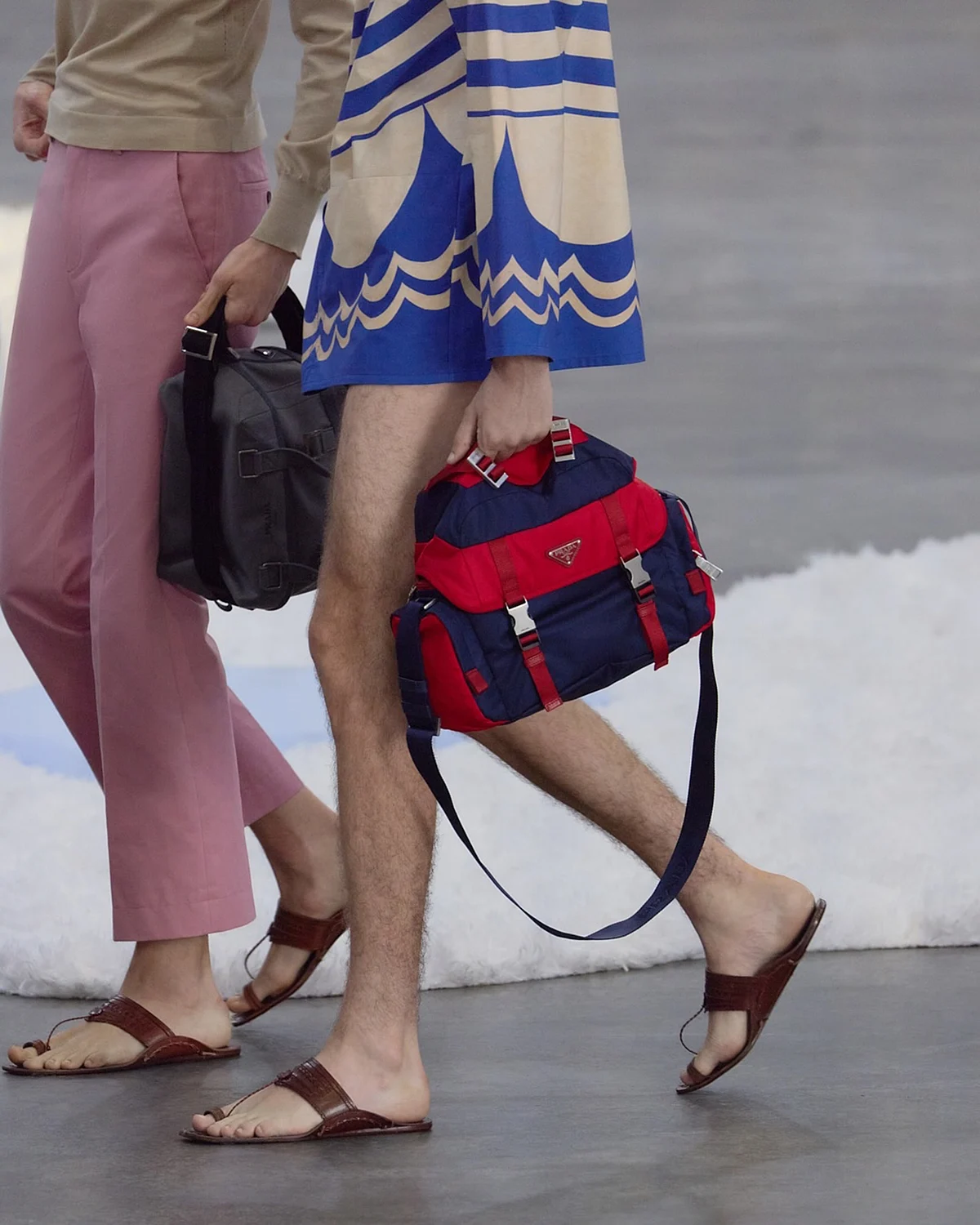 A look at Kolhapuris that shone on the runway in Milan as Prada showcased their collection