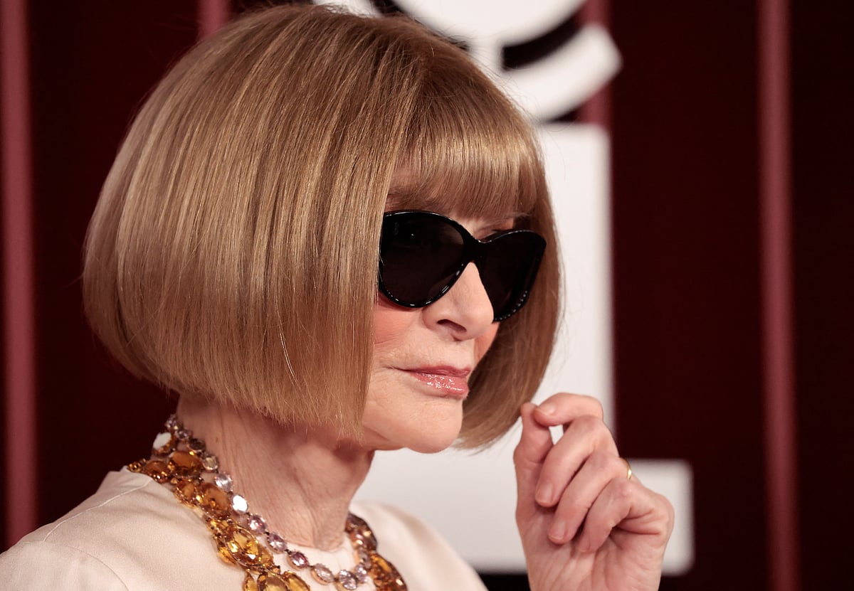 Vogue Editor-in-Chief Anna Wintour attends the 78th Tony Awards at Radio City Music Hall in New York on June 8, 2025.