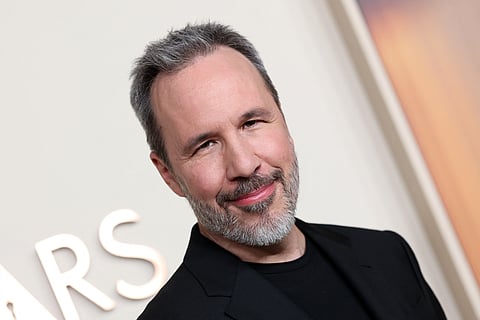Canadian filmmaker Denis Villeneuve arrives for the 97th Annual Academy Awards Nominees Dinner at the Academy Museum of Motion Pictures in Los Angeles, February 25, 2025.