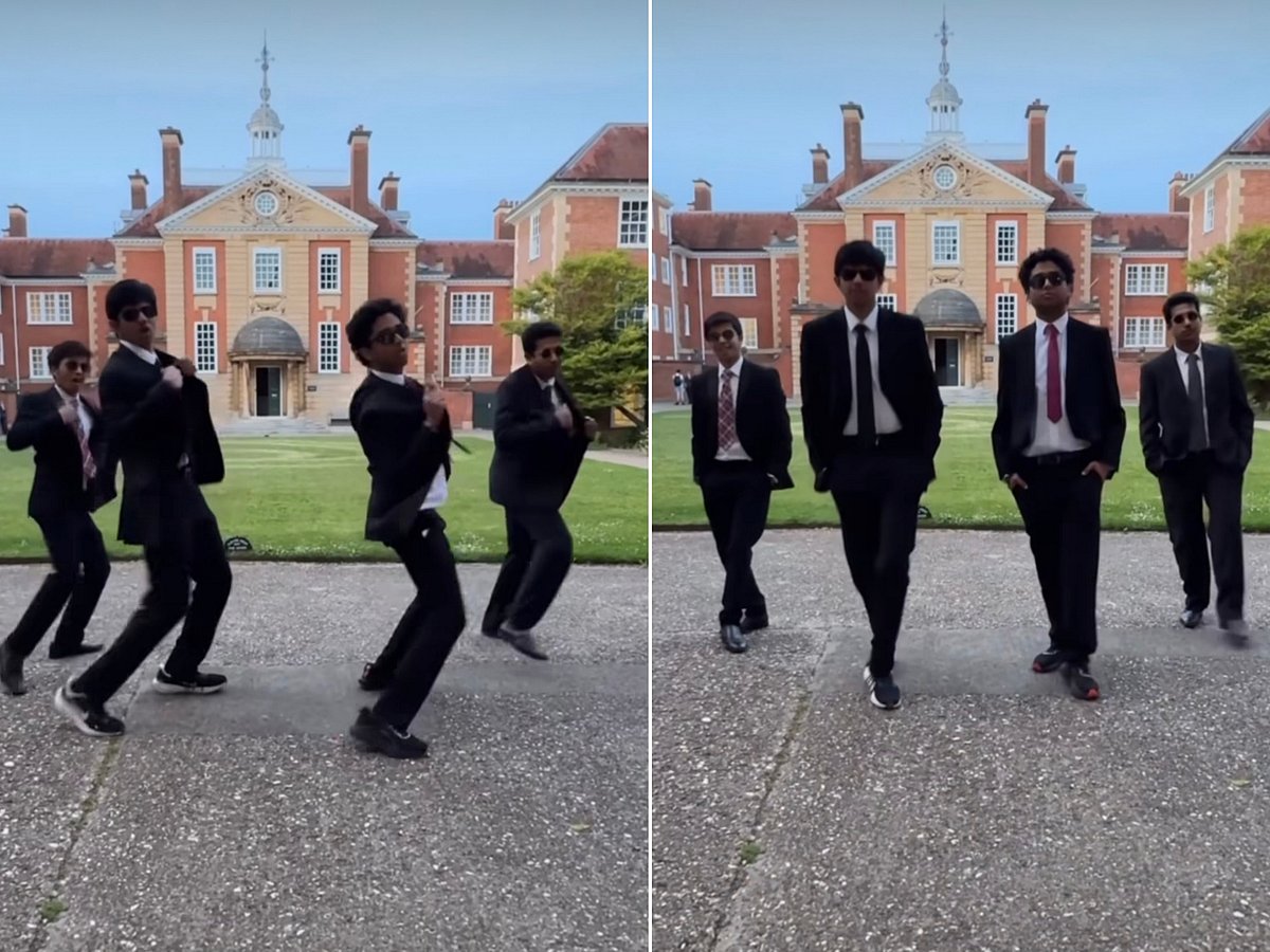 A screengrab from the video