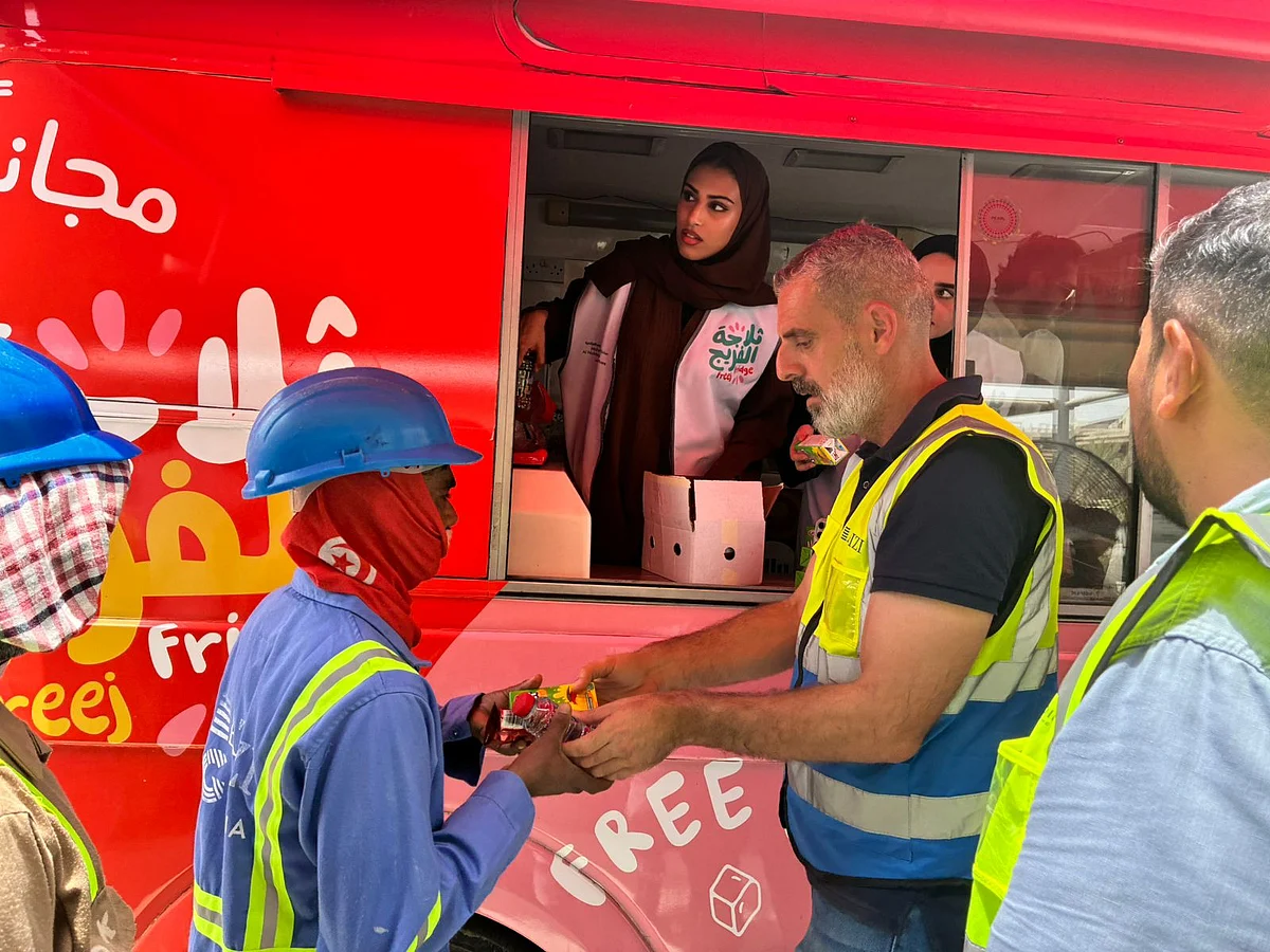 The first edition of the “Al Freej Fridge” campaign, held in summer 2024, was a major success, having distributed 1 million bottles of cold water, juices, and frozen treats to workers in Dubai.