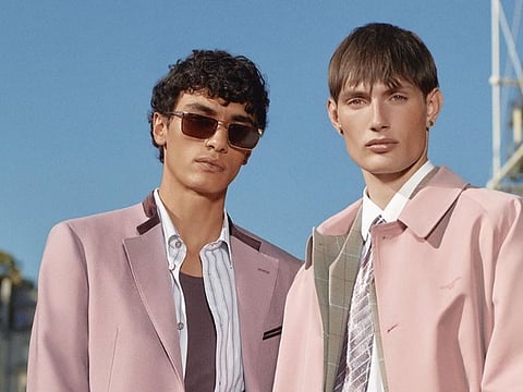 Men's fashion week celebrates bold contrasts and fluid styles
