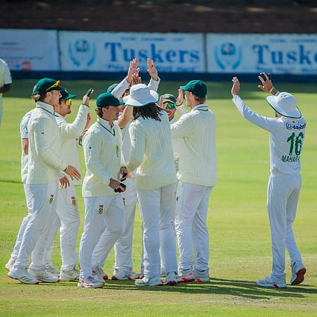 South AFrica win by an innings and 236 runs.
