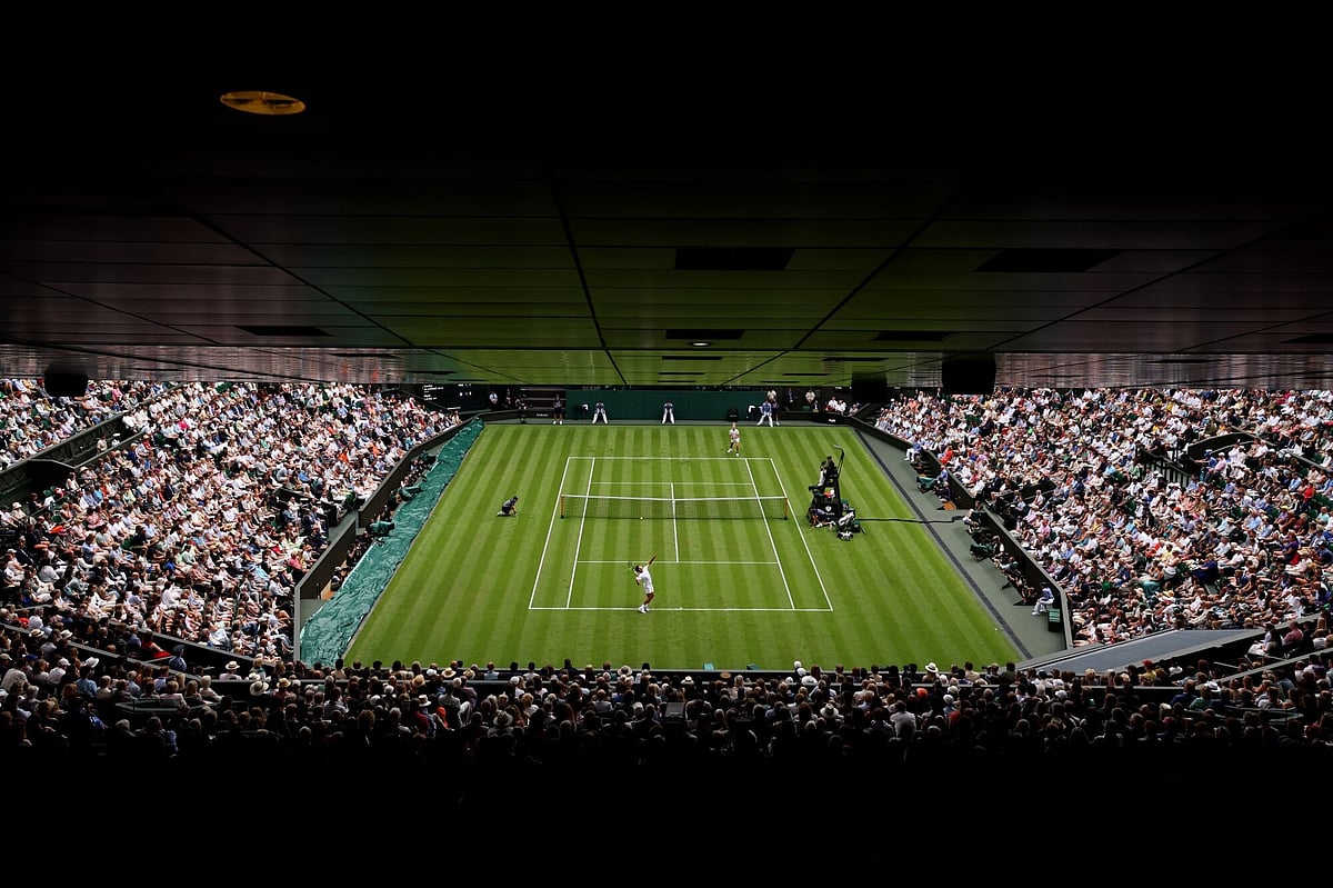 Wimbledon's Centre Court.