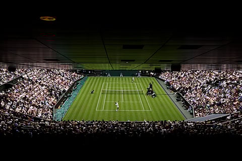 Wimbledon's Centre Court.