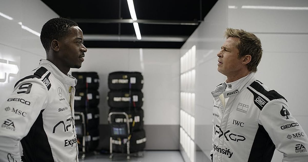 Hollywood celebrities graced the red carpets in the US and UK during the F1 premiere. 