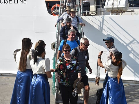Passengers disembark from a luxury cruise liner in the Philippines. The Philippine Ports Authority (PPA) reported over 87,000 cruise passenger arrivals in 2023 (with 91 cruise ship calls),  and 142,574 in 2024 (with 100 cruise calls), a 62% jump in cruise passenger arrivals. In Palawan region, cruise calls climbed from 34 in 2023 to 40 in 2024, marking a whopping 233% growth. 