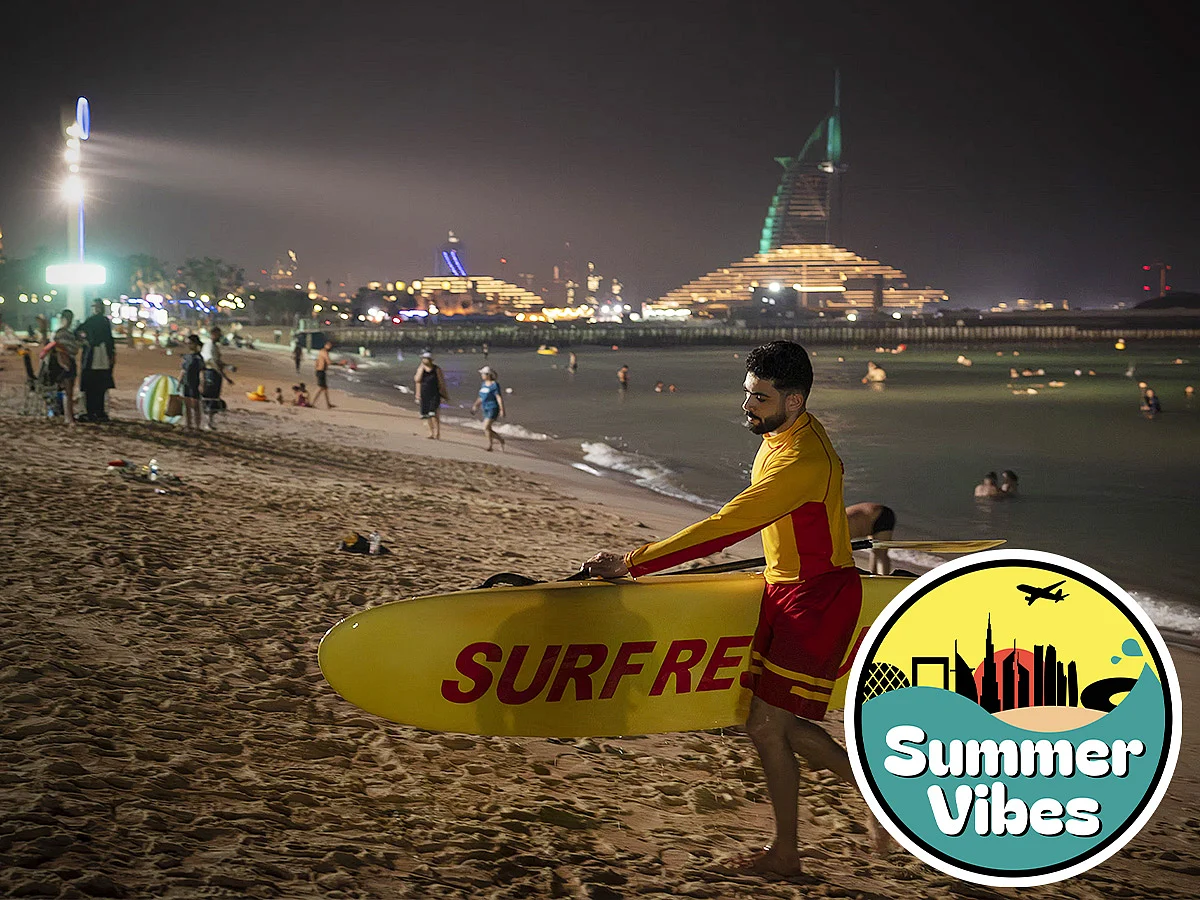 Want to try night swimming? These UAE beaches let you swim under the stars with floodlights, lifeguards, and family-friendly facilities. Picture used for illustrative purposes. 