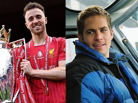 Liverpool forward Diogo Jota died in a car crash on July 3; Hollywood actor Paul walker died in 2013