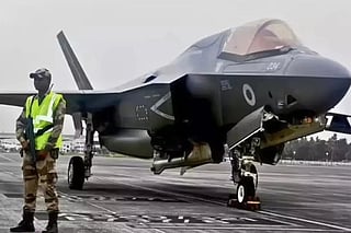 British F-35B fighter jet grounded in Kerala cleared for take-off after month-long repairs