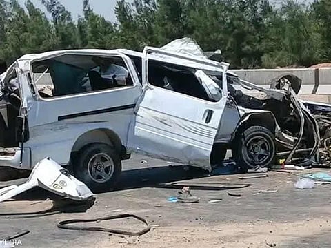 9 killed, 11 injured as minibuses collide near Cairo