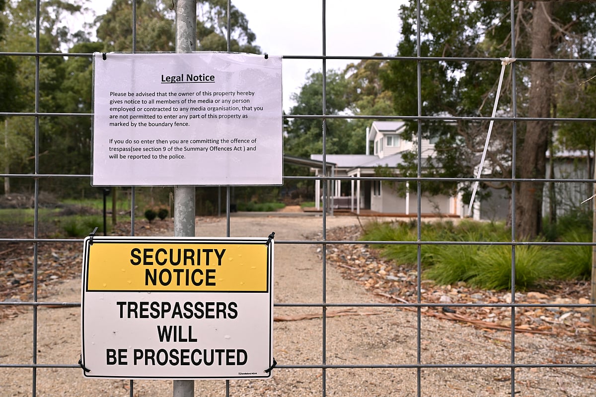 This photo taken in Leongatha on May 28, 2025 shows a general view of the home of Erin Patterson, an Australian woman who was on trial after being accused of murdering three members of her husband's family with a toxic mushroom-laced beef Wellington lunch.