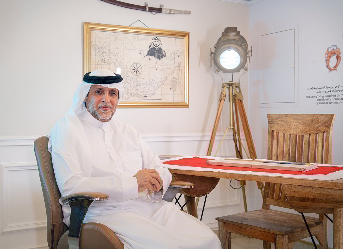 Abdulla Rashed Al Suwaidi, founder of Suwaidi Pearls  in Ras Al Khaimah, whose personal mission to honour his grandfather has evolved into a national effort to preserve the UAE’s ancient pearl diving heritage. 