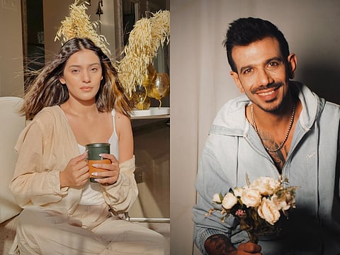 Dating rumours involving RJ Mahvash (left) and Yuzvendra Chahal has been growing louder since the Indian leg-spinner's divorce in March.