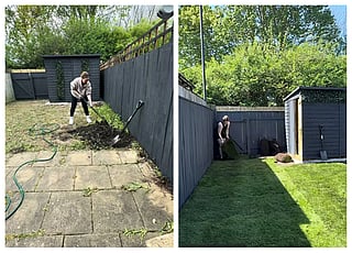 UK single mum saves £12K (Dh59,817) on garden makeover with help from ChatGPT