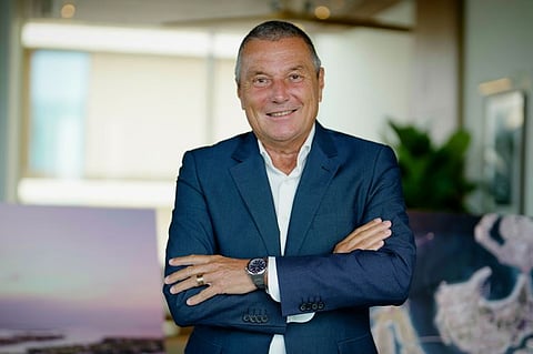 Bvlgari CEO Jean-Christophe Babin during an interview with Gulf News in Dubai