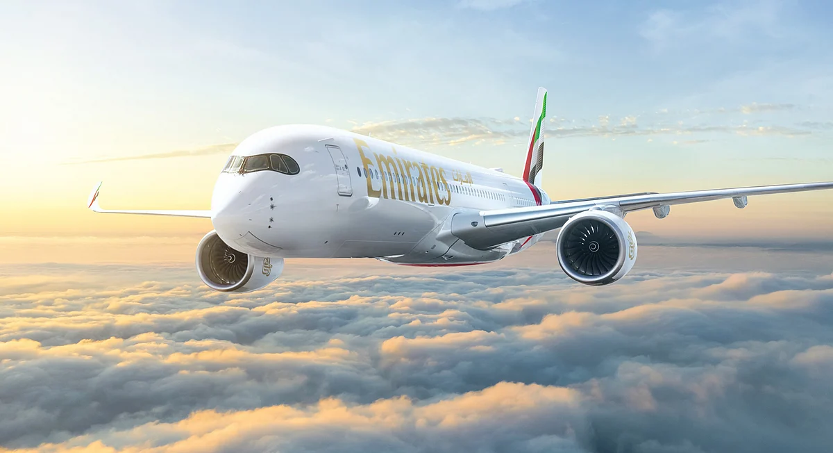 The Emirates A350 is configured in three classes, offering a total of 312 seats, designed to elevate comfort on short and medium-haul routes