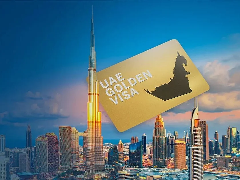UAE golden visa STOCK