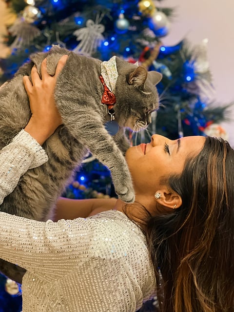Dubai: When Megan Aninha Pinto first thought about adopting a cat, she had no idea that one small decision would transform not only her own life, but the emotional fabric of her entire family. At the time, she was navigating the difficult terrain of chronic anxiety and depression. Therapy helped, but healing was slow. 

"I remember just feeling stuck," Megan recalls. "I was doing everything I was supposed to—therapy, self-care, all of it—but it still felt like I was walking through fog. Then, out of nowhere, the idea came to me: what if I adopted a cat? It felt random, but it also felt… right."