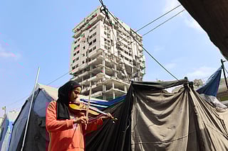 Music brings hope to Gaza’s young hearts
