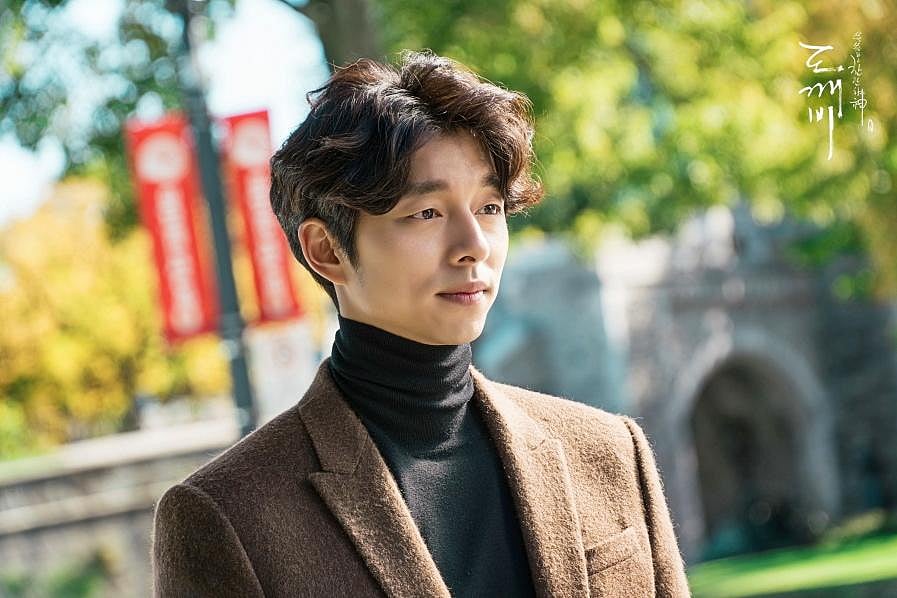 Gong Yoo in Goblin, a fantastical Korean drama that is one of the highest-rated shows in South Korea. 