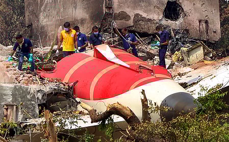 What is known is that the aircraft, fully loaded with fuel, quickly lost altitude and slammed into a hostel for medical students, where it exploded, killing all but one of the 242 individuals on board and more than 30 people on the ground. 