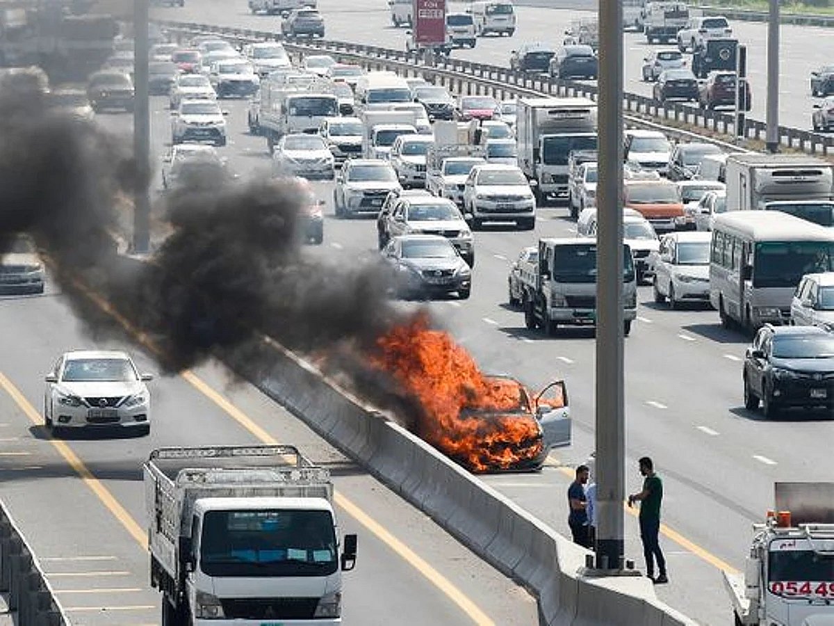 ccording to a 2024 report by the Traffic Department at the UAE Ministry of Interior, 43% of all vehicle fires were directly attributed to extreme summer heat.
