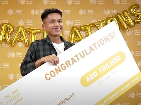 Thai expat in Dubai wins Dh100K in UAE Lottery, plans family reunion