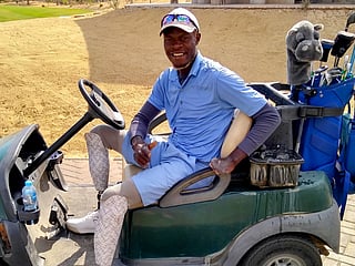 From sleeping on streets to multiple amputations to golfing success; Issa Nlareb's incredible journey