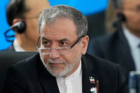 Iran's Foreign Minister Abbas Araghchi 