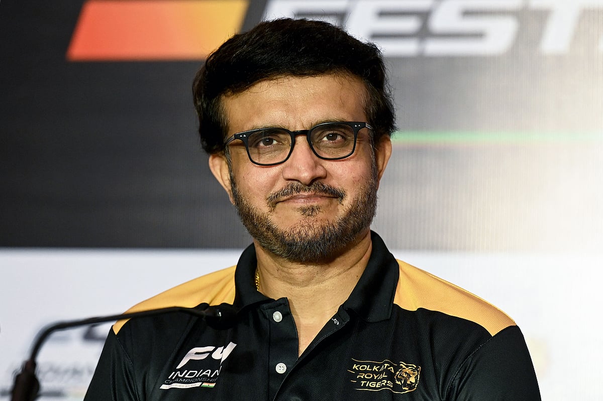Former India captain Sourav Ganguly.