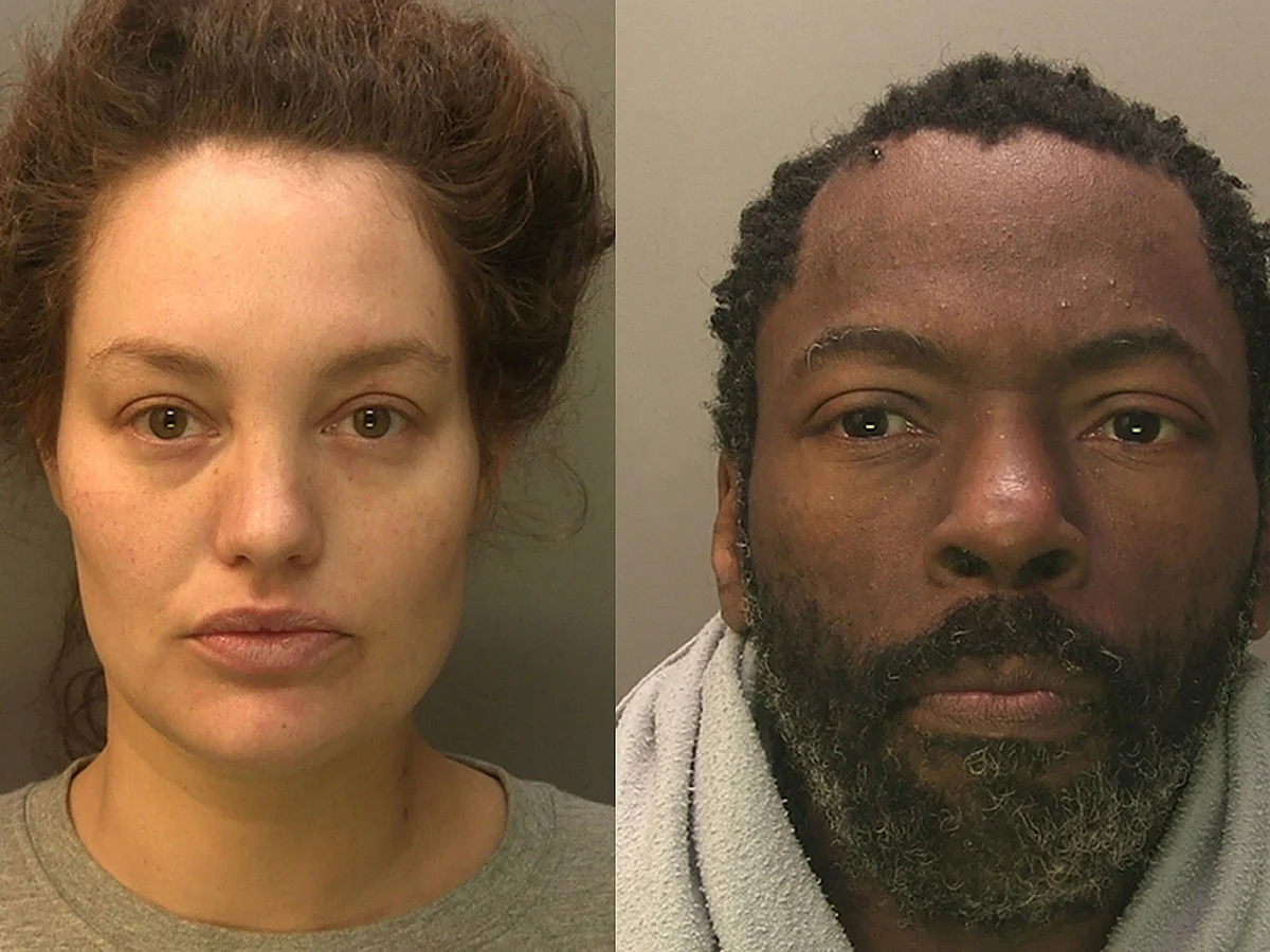 This undated handout photo issued by Metropolitan Police on Monday July 14, 2025 shows Constance Marten and Mark Gordon. 