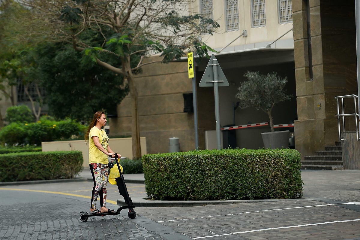 E-scooter in Dubai
