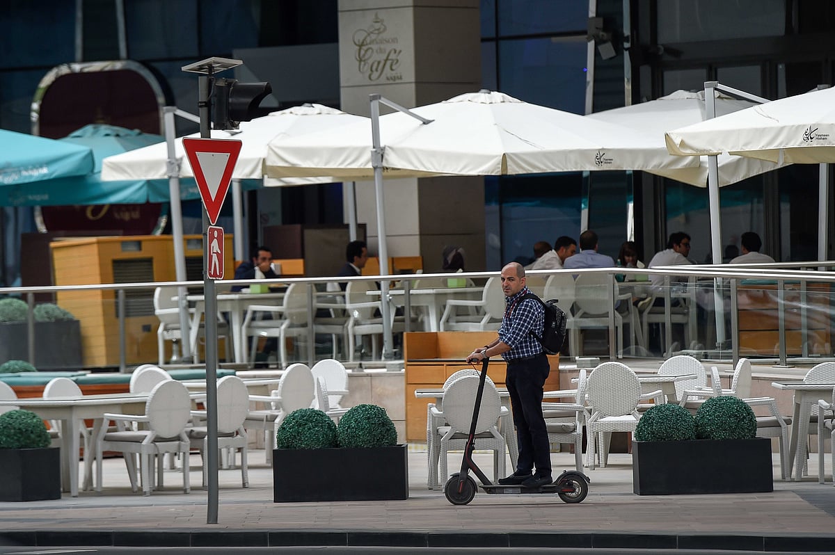 E-scooter in Dubai