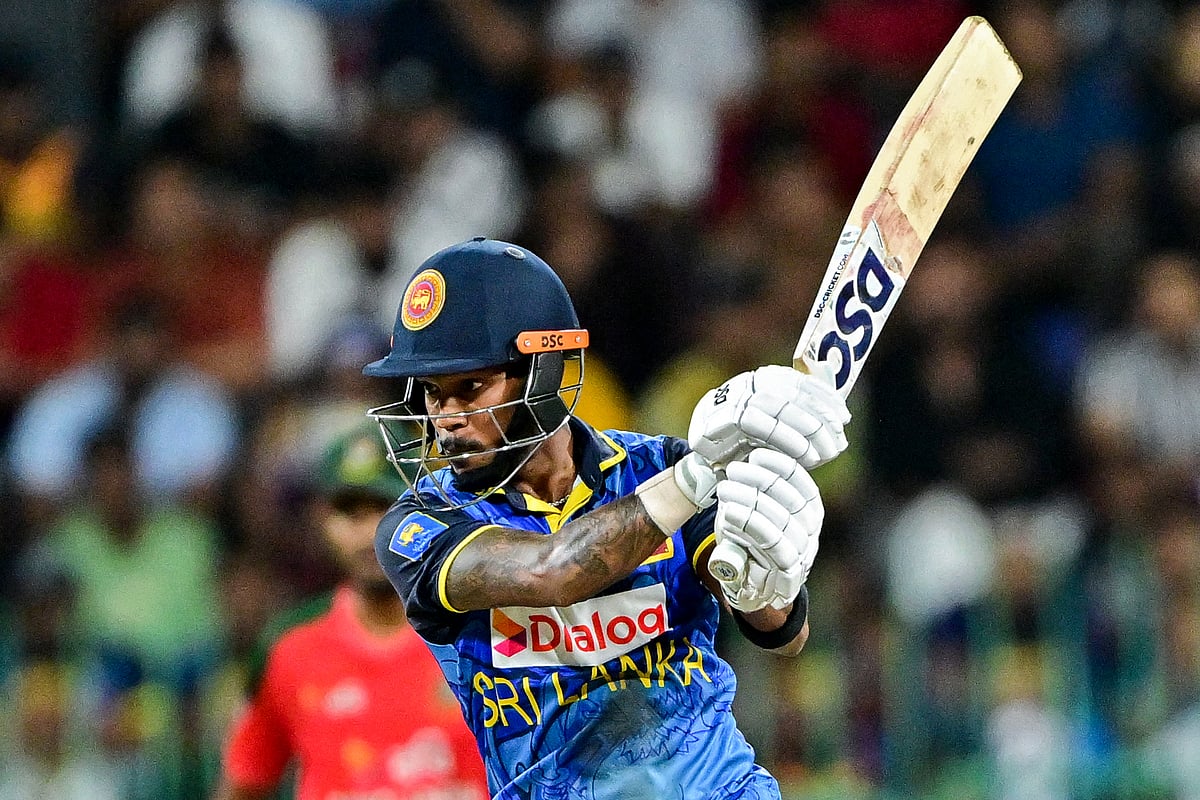 Sri Lanka's Pathum Nissanka scored with a swift 55.