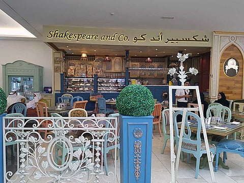 Shakespeare and Co at BurJuman shopping mall in Dubai, UAE as seen on April 2, 2018. The cafe shut down in November 2023