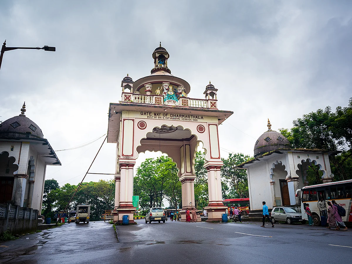 Dharmasthala in Dakshina Kannada, Karnataka,
