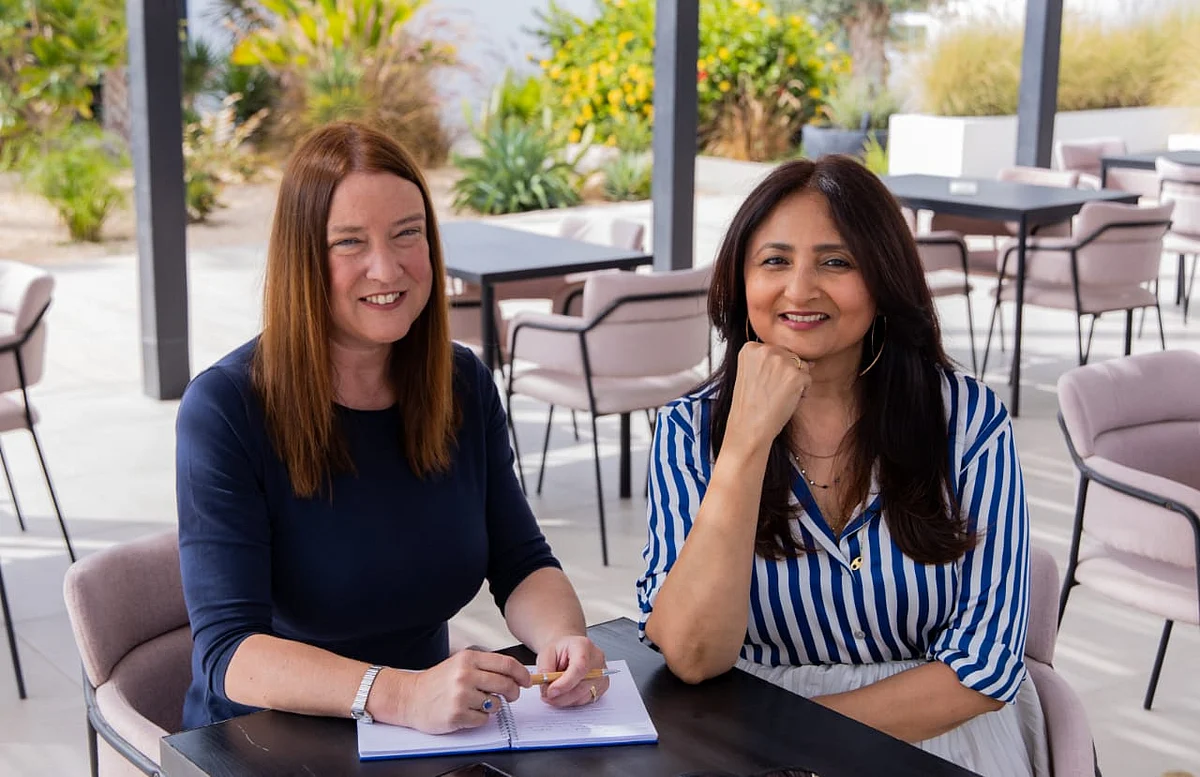 Naheed Maalik and her business Rachel Lloyd, who built their own business, The Loop. 