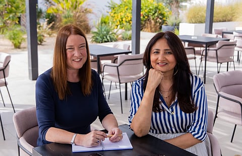 Naheed Maalik and her business Rachel Lloyd, who built their own business, The Loop. 