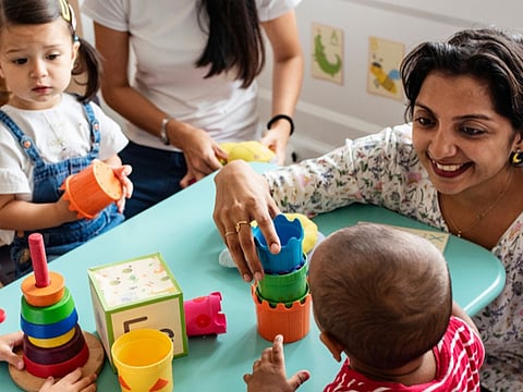 Currently, there are 225 private nurseries in Abu Dhabi, offering a total of 27,791 seats.