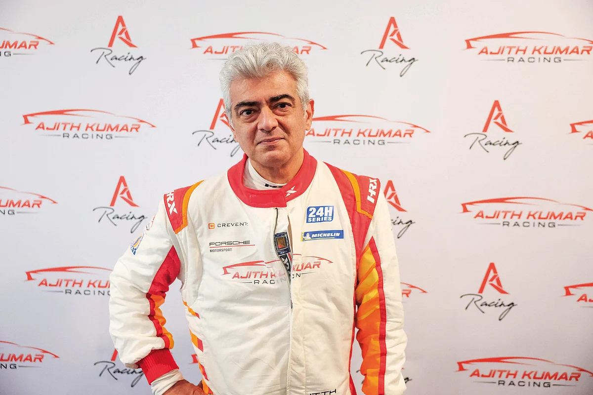 Ajith Kumar, on a break from films to race in the GT4 European Series, escaped unhurt after a major crash at Misano on Sunday.