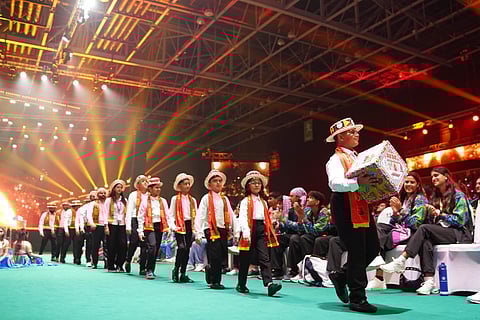 Global Encounter Festival opens in Dubai. Over 4,000 young artists and athletes from 50+ countries gather to celebrate culture, unity.