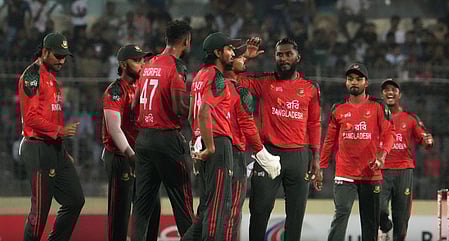 Bangladesh clinch historic T20I series win over Pakistan in Dhaka thriller.