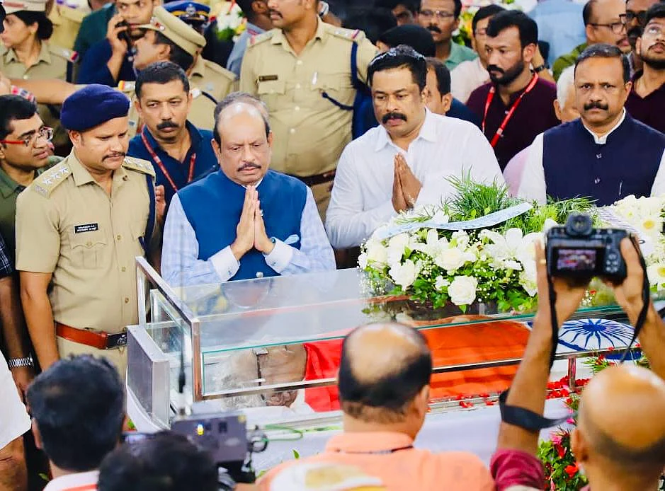 CM V S Achuthanandan funeral