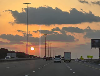 UAE temperatures are forecast to drop slightly, while fresh to strong winds may cause blowing dust and sand before easing later in the day.