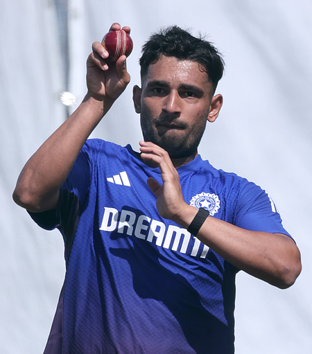 Anshul Kamboj, who made his Test debut at Old Trafford in Manchester, needs more experience to be India's main weapon. 